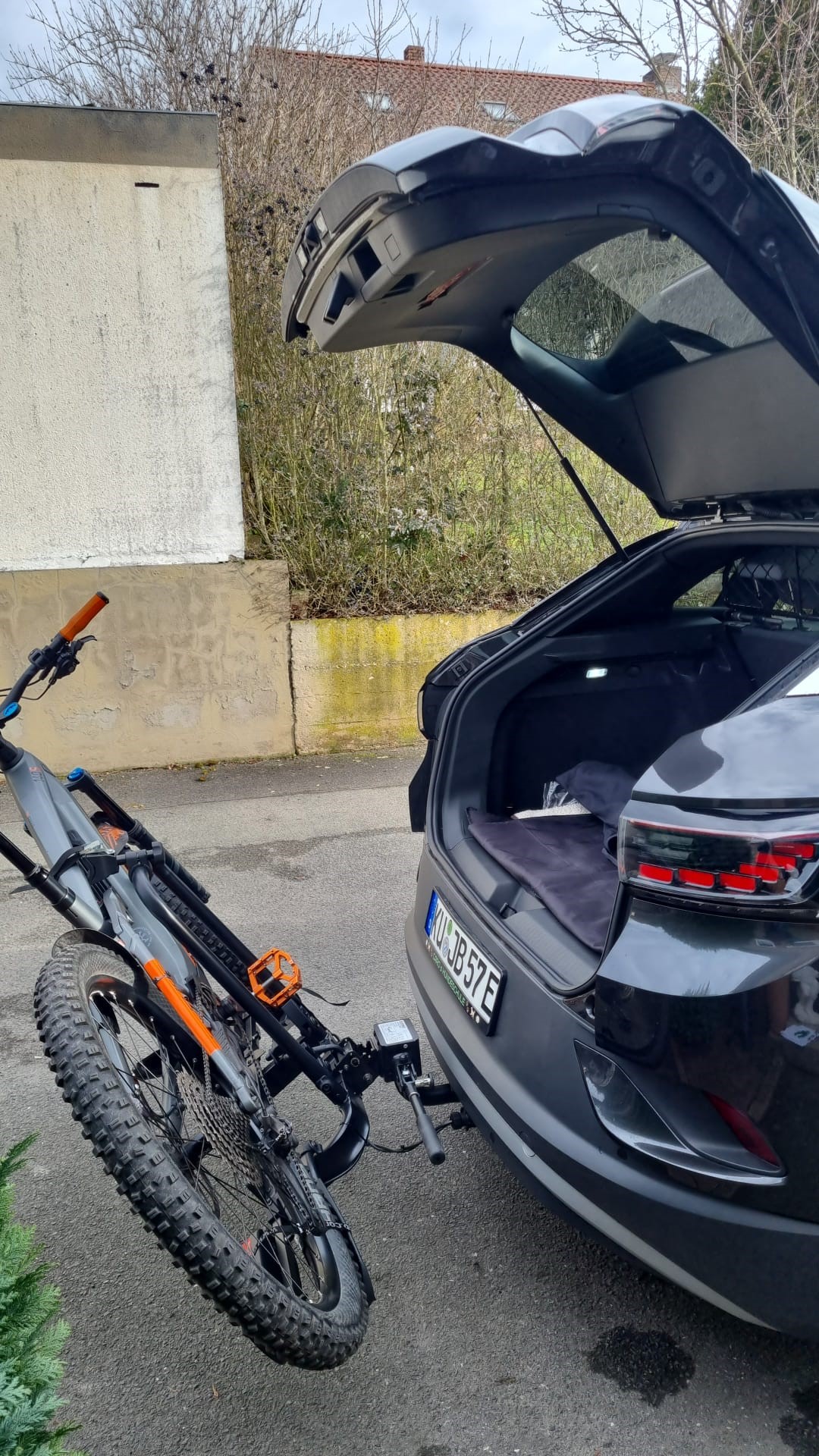 Fahrradständer am ID.4